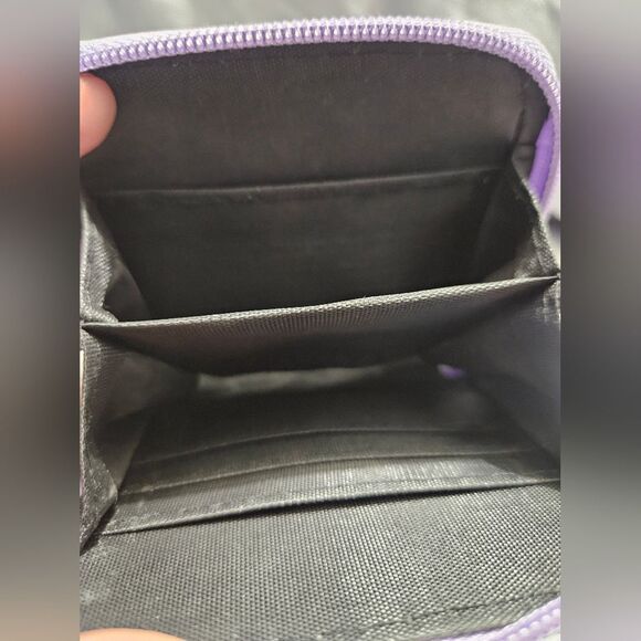 Unbrand purple zipper small wallet 💜 - Picture 2 of 7
